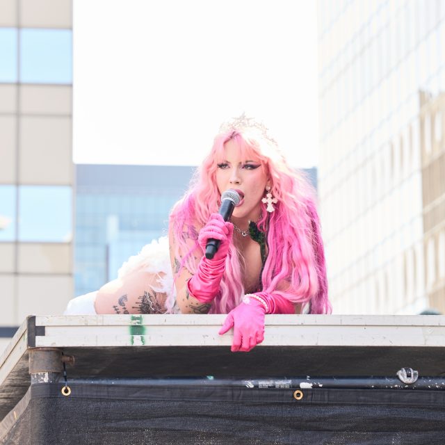 @chrissychlapecka at @oaklandprideofficial!!