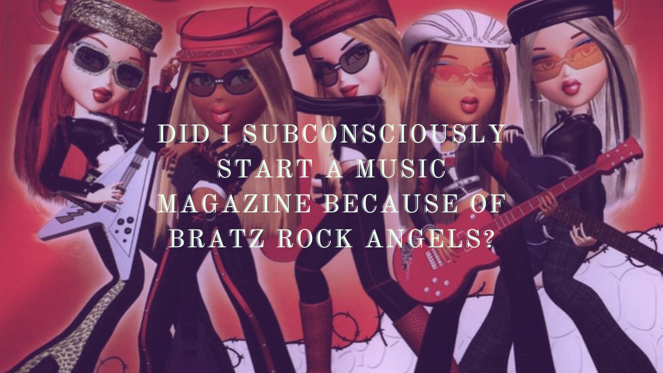 Purple layover of Bratz Rock Angels movie poster
